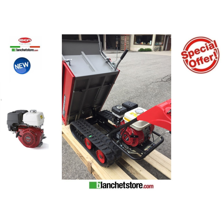 Motocarriola IBEA IBT 3001 Honda GX160 c/sponde apribili 300 Kg Motocarriola IBEA IBT 3001 Honda GX160 c/sponde apribili 300 Kg