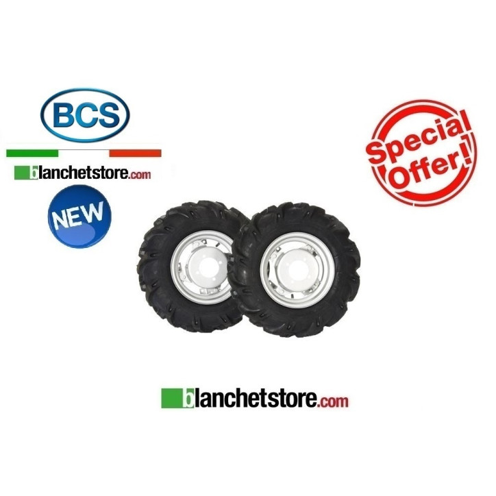 ROUES PNEUS POUR MOTOCULTEUR BCS 6.5/80-12