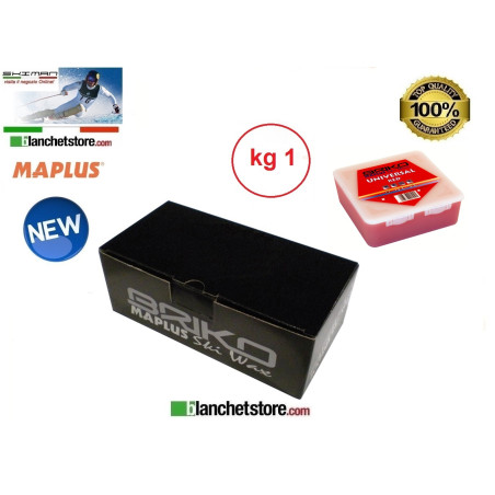 Wax MAPLUS UNIVERSAL SOLID RED Conf Kg 1 MW0702
