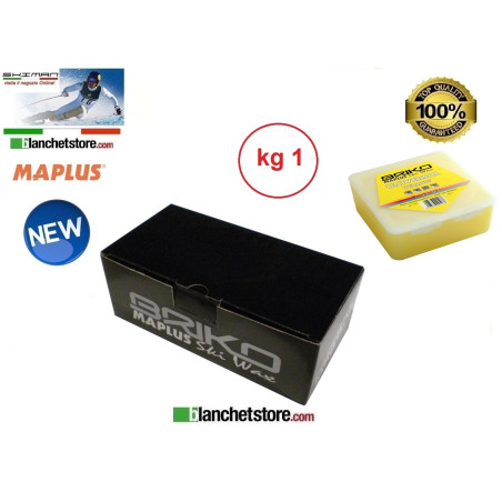 Wax MAPLUS UNIVERSAL SOLID YELLOW Conf Kg 1 MW0703