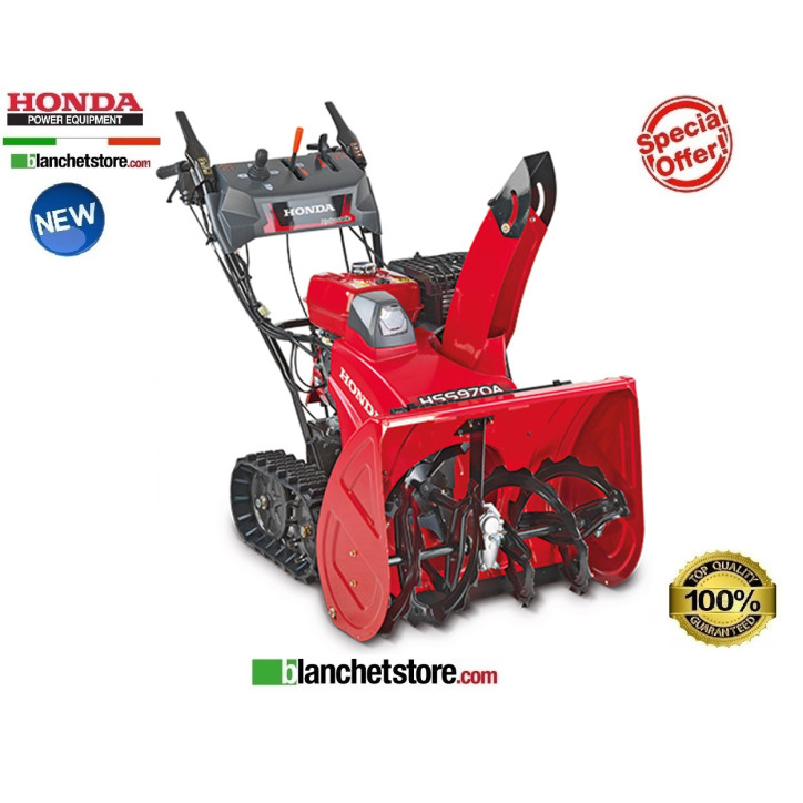 Turbina da neve con cingoli Honda HSS 970A ET Avv.Strappo Turbina da neve con cingoli Honda HSS 970A ET Avv.Strappo