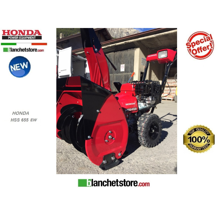 Turbina da neve a ruote Honda HSS 655 EW Avv.Strappo 5HP Turbina da neve a ruote Honda HSS 655 EW Avv.Strappo 5HP
