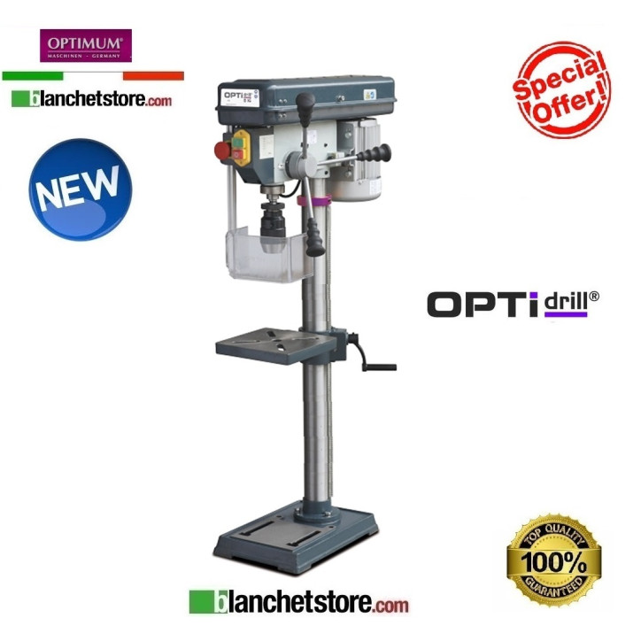 OPTIMUM BENCH DRILL WITH BELT TRANSMISSION B20 400 Volt 058OP8203