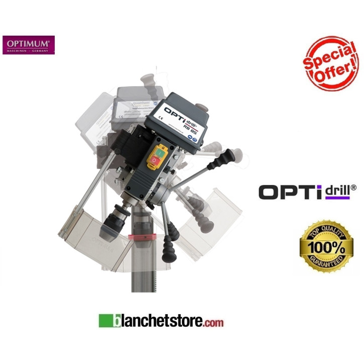 OPTIMUM RADIAL DRILL WITH BELT TRANSMISSION RB6 T 220volt 058OP9161