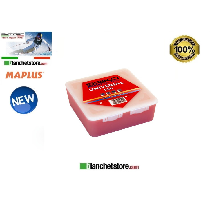 Wax MAPLUS UNIVERSAL SOLID RED Conf Gr 250 Wax MAPLUS UNIVERSAL SOLID RED Conf Gr 250