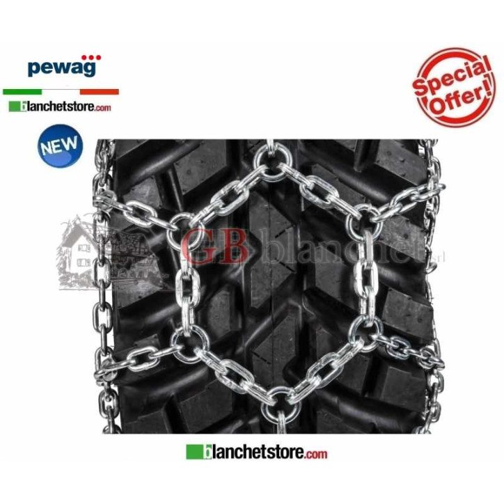 Chaines a neige PEWAG UNIVERSAL U 3628 pour tracteurs