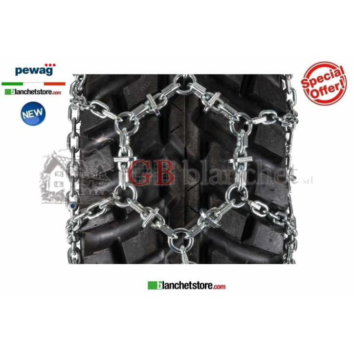 Snow chains PEWAG UNIVERSAL U 3645 for tractors