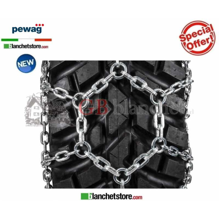 Snow chains PEWAG UNIVERSAL U 175 8 for tractors