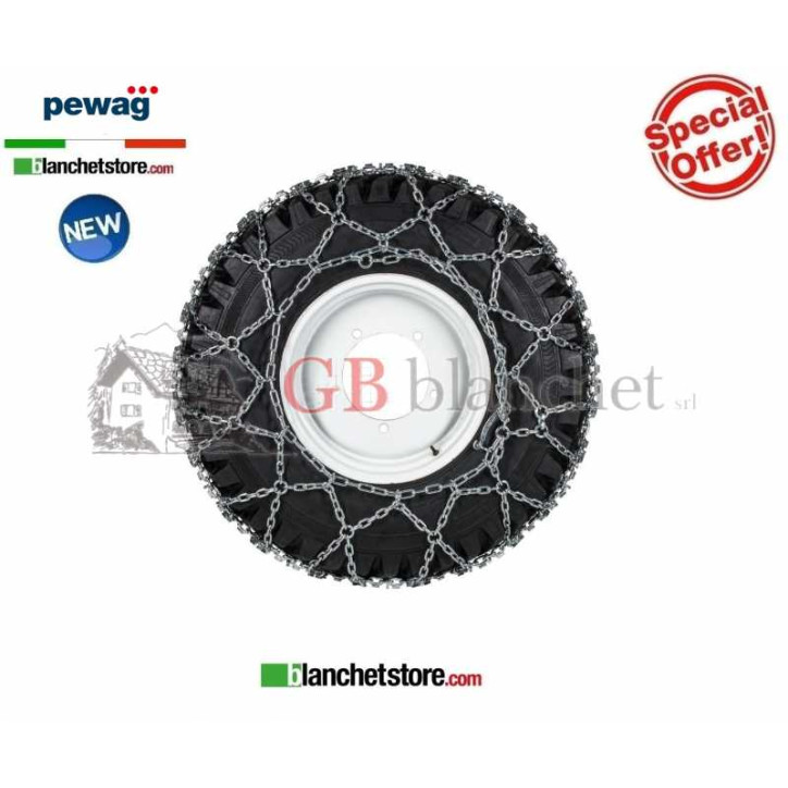 Catene da neve PEWAG UNIVERSAL ED U 148 8 ED per trattori e pale Catene da neve PEWAG UNIVERSAL ED U 148 8 ED per trattori e pale