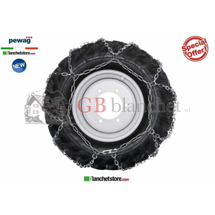 Chaines a neige PEWAG TRAKTOR T 65 5 pour Motoculteur Chaines a neige PEWAG TRAKTOR T 65 5 pour Motoculteur