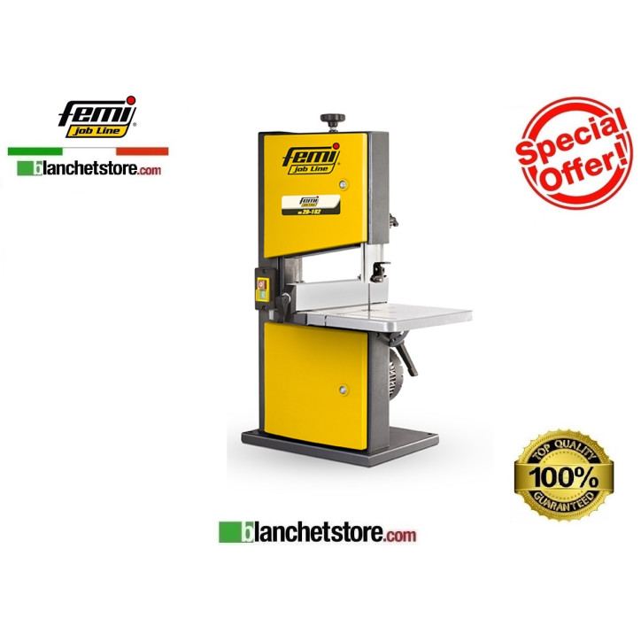Sega a nastro verticale 80 mm Femi Jobline F28-182 250Watt 220V Sega a nastro verticale 80 mm Femi Jobline F28-182 250Watt 220V