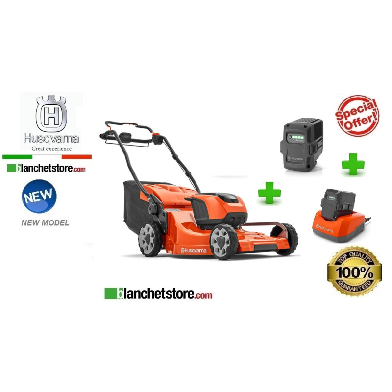 Rasaerba a batteria Husqvarna LC353iVX 1 batteria 36V 9.3A+QC330