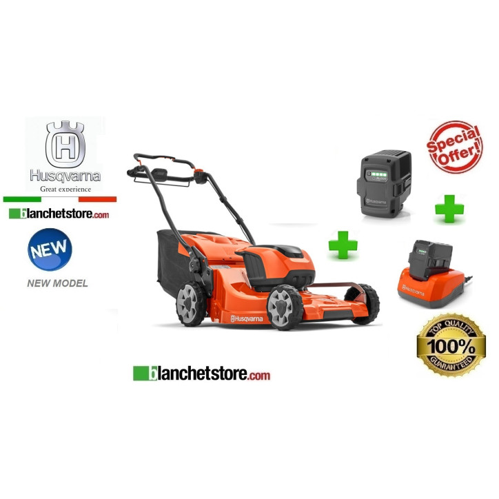 Rasaerba a batteria Husqvarna LC353iVX 1 batteria 36V 9.3A+QC330 Rasaerba a batteria Husqvarna LC353iVX 1 batteria 36V 9.3A+QC330