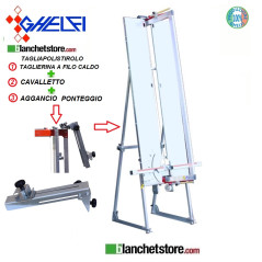 TAGLIAPOLISTIROLO GHELFI 1705 CON CAVALLETTO E STAFFA PONTEGGIO
