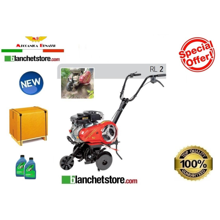 Motobineuse Meccanica Benassi RL 2 Loncin LC154F OHV 87cc 2.2HP