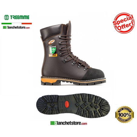 Treemme Cut Resistant Boot Cowhide 39 N.38 Water Repellent