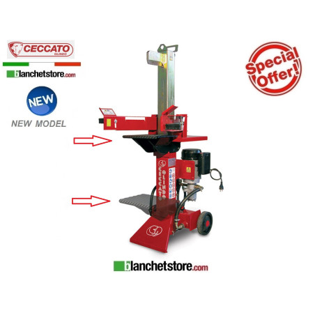 Wood-splitter electric Ceccato Olindo BULL SPLE8L 220 VOLT 8 TON 3HP