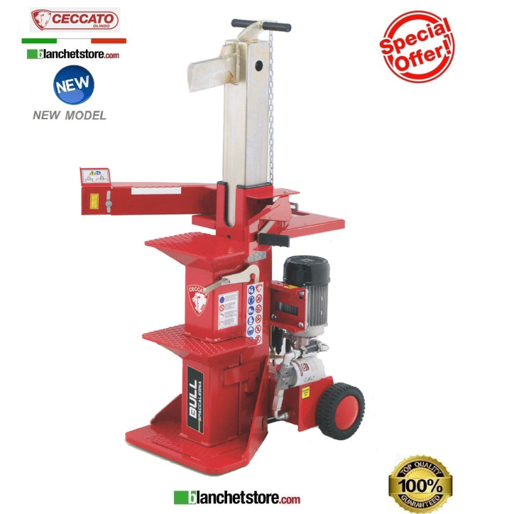 Wood-splitter electric Ceccato BULL SPLE12FDP 220 VOLT 12TON 3HP