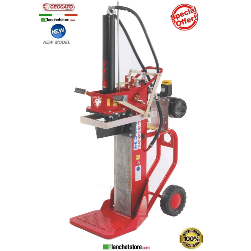 Spaccalegna elettrico Ceccato BULL SPLE13TC 220 VOLT 13TON 3HP