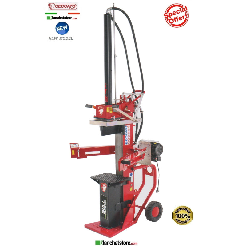 Spaccalegna elettrico Ceccato BULL SPLE13TL 220 VOLT 13TON 3HP