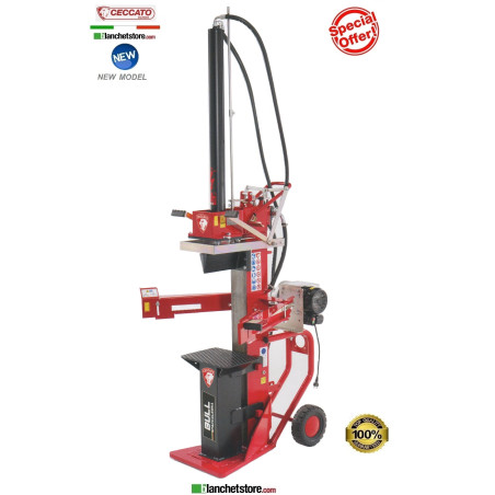 Fendeuse a bois electrique Ceccato Olindo BULL SPLE13TL 220 VOLT 13TON 3HP