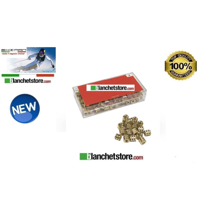 Bushings Brass Plant D. 8,5 pack of 100 pcs