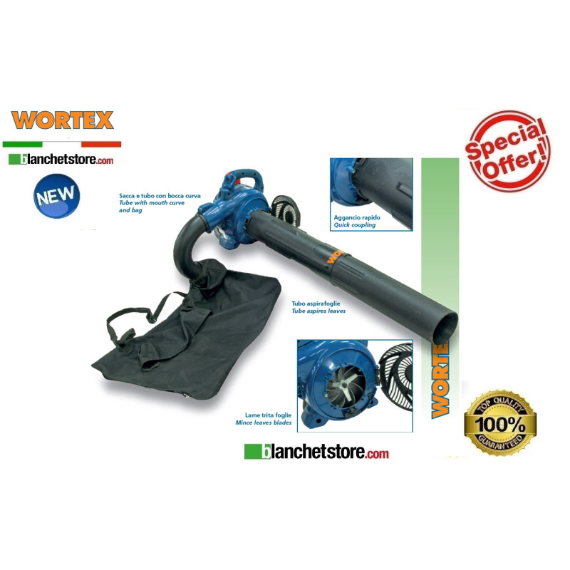 Soffiatore a scoppio Wortex ASP-T2 Loncin 25.4 cc 0.75 Kw