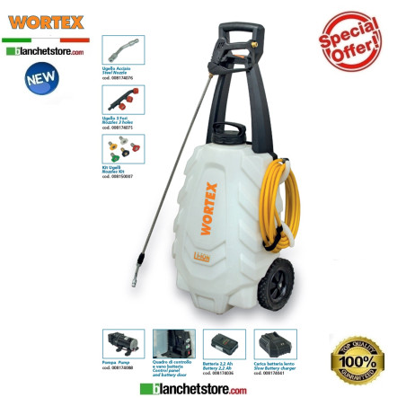 Pompa elettrica per irrorazione wortex TW18-30L 30LT 18V