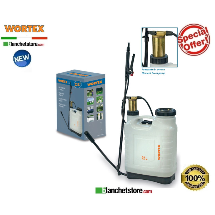 Pompa a spalla da diserbo a mano wortex S 22-M 22LT Pompa a spalla da diserbo a mano wortex S 22-M 22LT