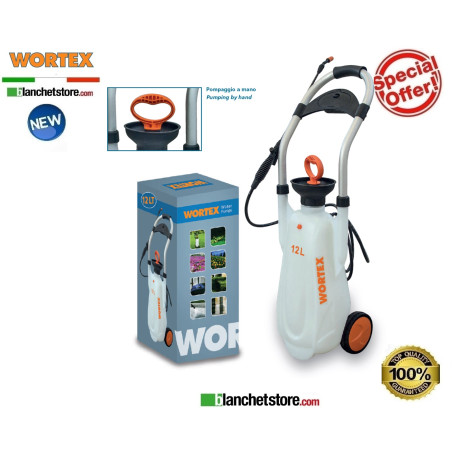 Pompa a trolley da diserbo a mano wortex T12-M  12LT