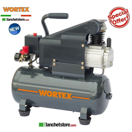 Compresseur electrique Wortex WHC 12/150 12LT 220Volt 1.5HP