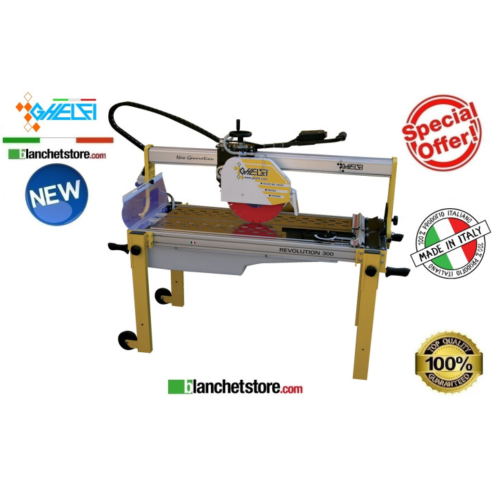 tagliapiastrelle elettrica GHELFI Revolution 330 d.300 220V. 3Hp tagliapiastrelle elettrica GHELFI Revolution 330 d.300 220V. 3Hp