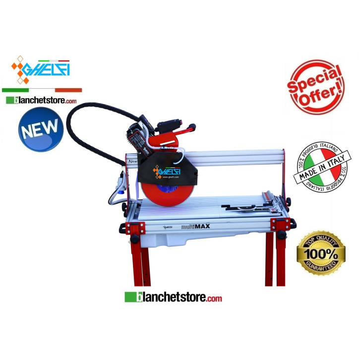 Tile cutter electric Ghelfi MultiMax 130 with disk d.300 220V Tile cutter electric Ghelfi MultiMax 130 with disk d.300 220V