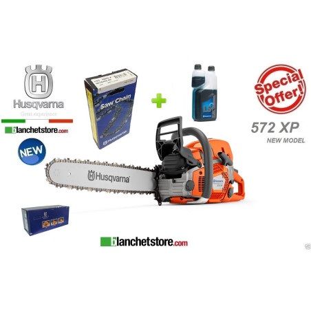 Tronconneuse Husqvarna 572XP xTorq avec guide 20"/50 + chaine