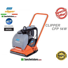 Piastra vibrante clipper CFP 14W DIESEL HALZ 1820 500x580 105Kg