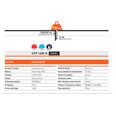 Piastra vibrante clipper CFP 14W DIESEL HALZ 1820 500x580 105Kg