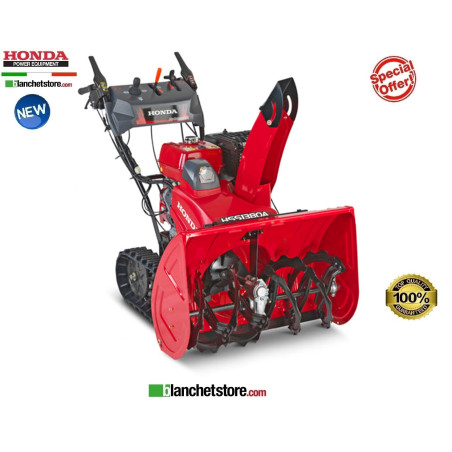 Fraise a neige Honda chenilles HSS 1380AET Hidrostatique Demarrage a Lanceur