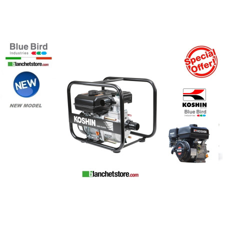 Motopompa Blue Bird SEV-50X motore Koshin K180 acque chiare