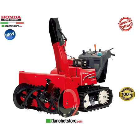 Turbina da neve Cingolata Honda HSM 1390 I Hibrid-Idrostatica Avviamento Elettrico