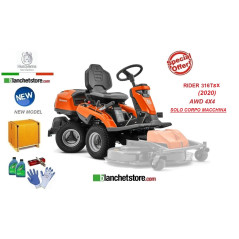 Trattorino Rider Husqvarna 316TX AWD Solo corpo macchina