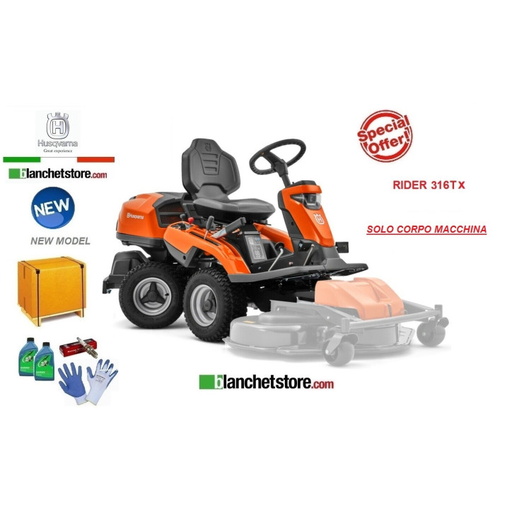 Tracteur Rider Husqvarna 316TX SEUELEMENT CORP MACHINE