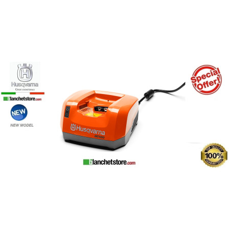 Caricabatteria Husqvarna QC500 new 500Watt 220 Volt