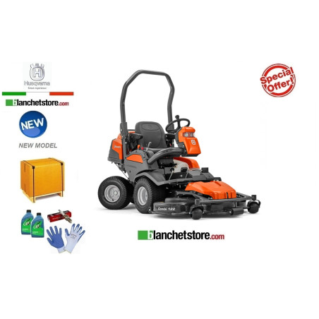 Front mower Rider Husqvarna P524EFI AWD whit Comby122XP