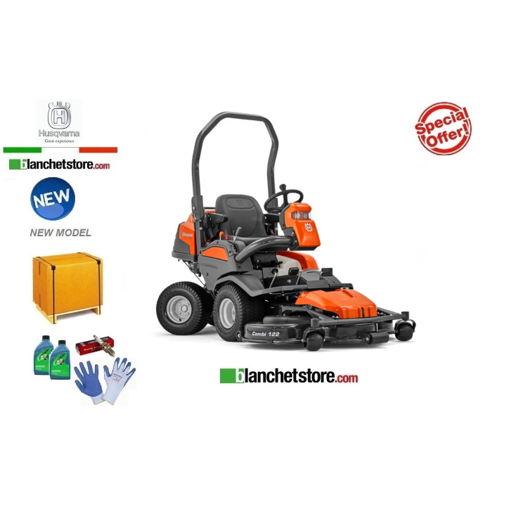 Front mower Rider Husqvarna P524EFI AWD whit Comby122XP