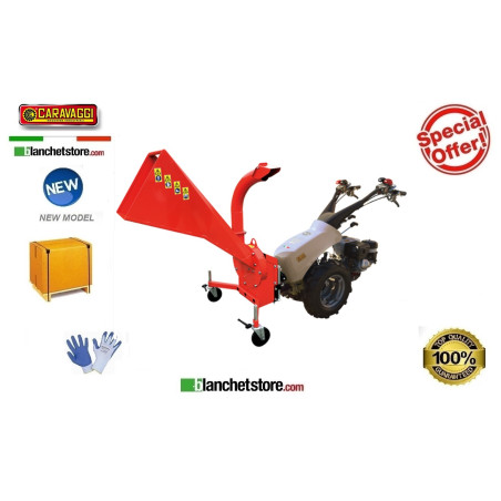 Biotrituratore Caravaggi TRX50 per motocoltivatorI  5-10HP