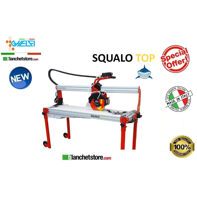 Tagliapiastrelle elettrica GHELFI SQUALO TOP 130 no disco 220V